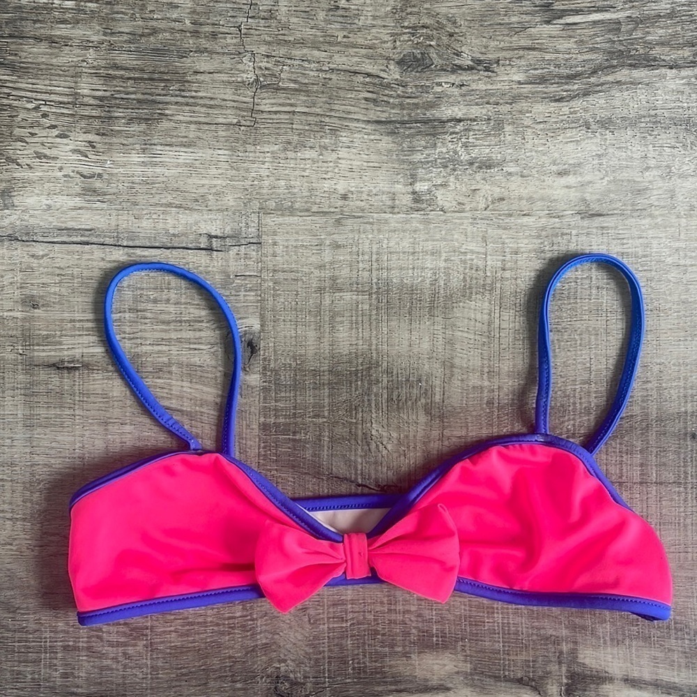 Milly minis bow bikini top